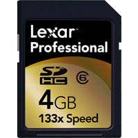 Lexar Professional 133x Secure Digital High Capacity